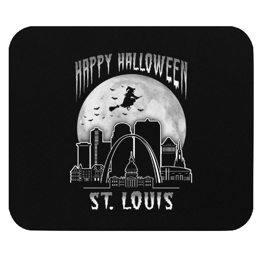 St. Louis Missouri Happy Halloween Mouse Pads