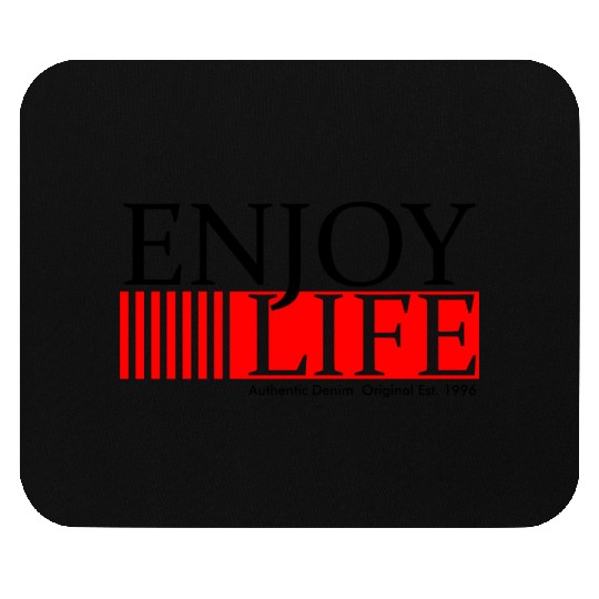 Vibrant Life: Embrace Joy and Adventure Mouse Pads