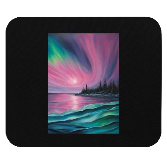 Northern lights Mouse Pads