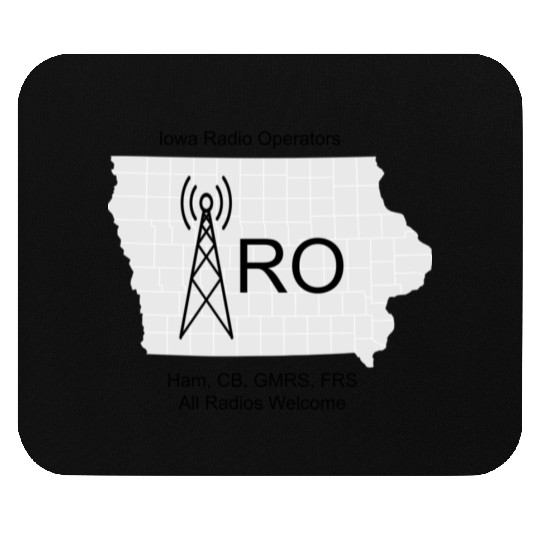 IRO Logo Grayscale Mouse Pads