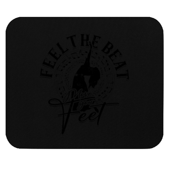 Feel the Beat, Move Your Feet - Belly Dancing Mouse Pads