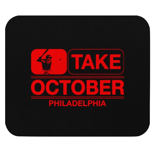 Vintage Philly Take October Philadelphia Mouse Pads