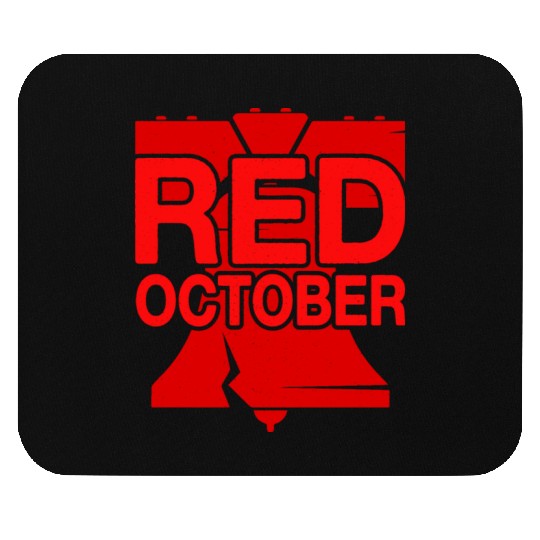 Philadelphia Red October Philly Vintage Mouse Pads