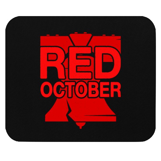 Philadelphia Red October Philly Vintage Mouse Pads