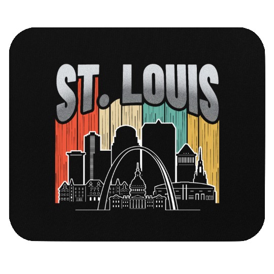 St. Louis Missouri Vintage Mouse Pads