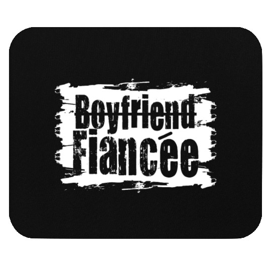 Couple Engagement Engaged Men Funny Fiancee Mouse Pads