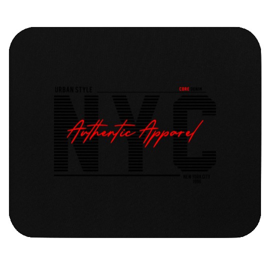 Urban Vibes of New York City Mouse Pads