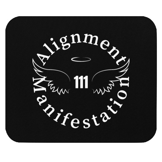 111 Angel Number Manifest Unisex Softstyle Mouse Pads