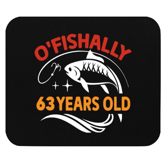 funny birthday gift dad fisherman fishing lover Mouse Pads