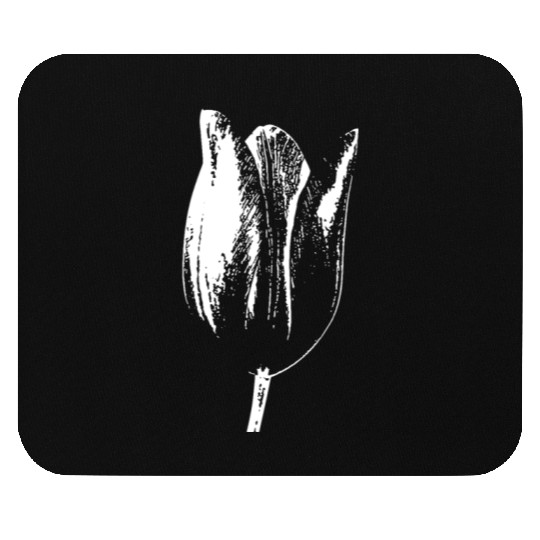 Tulip Gardening Single Mouse Pads