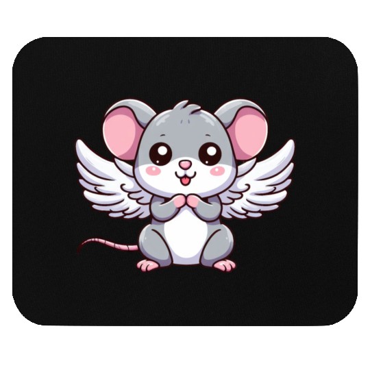Mouse Angel Wings Mouse Pads