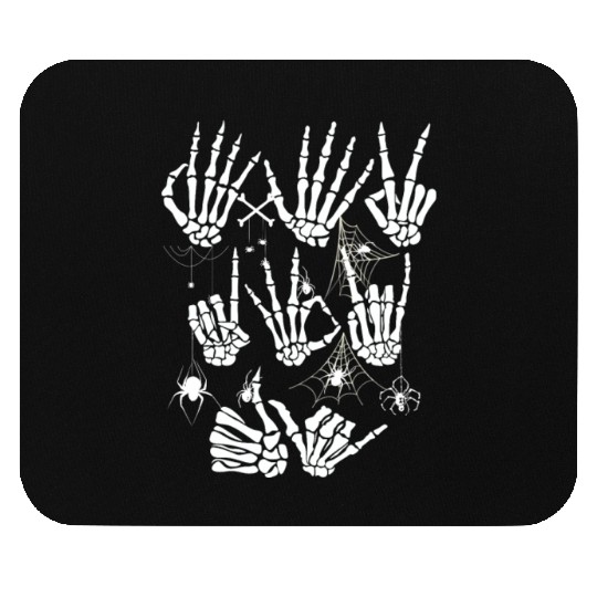 Skeleton Hand Mouse Pads