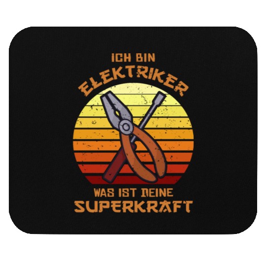 Superkraft Powerline Technician Lineworker Mouse Pads