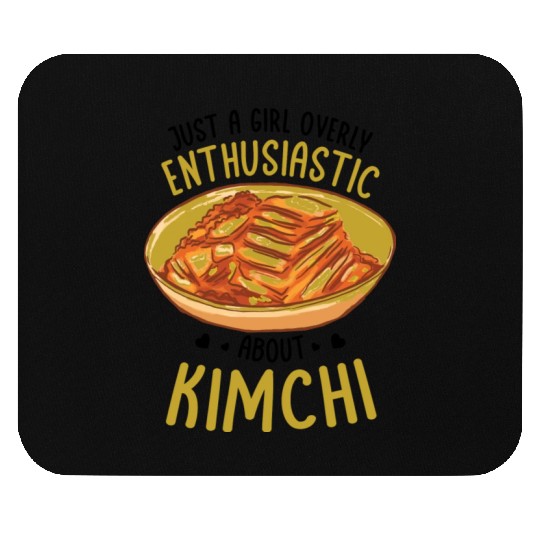 Kimchi Lovers Korean Cuisine Food Gifts Mouse Pads