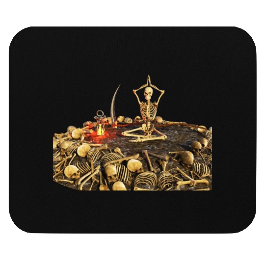 Yoga with friends Mouse Pads