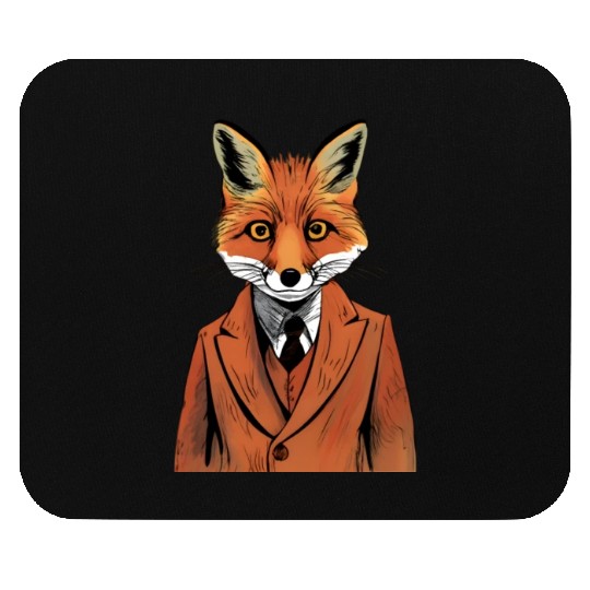 Fantastic Mr Fox Ash Mouse Pads