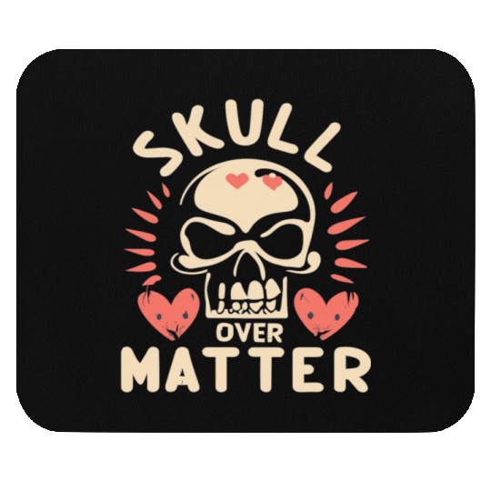 Totenkopf Skull Skulls Totenschädel Spruch Mouse Pads