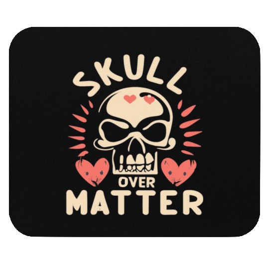 Totenkopf Skull Skulls Totenschädel Spruch Mouse Pads