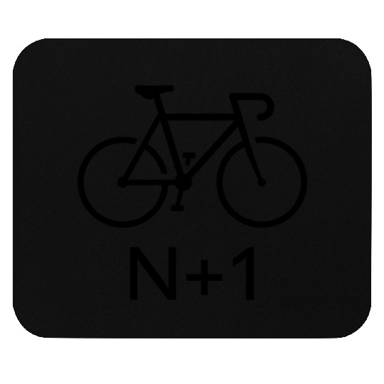 N Plus 1 Bike Mouse Pads