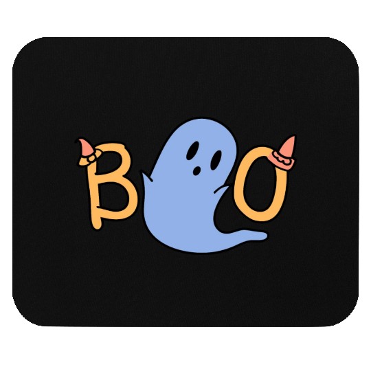 Halloween Cute Ghost Mouse Pads
