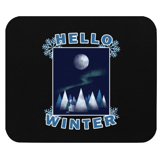 HELLO WINTER Mouse Pads