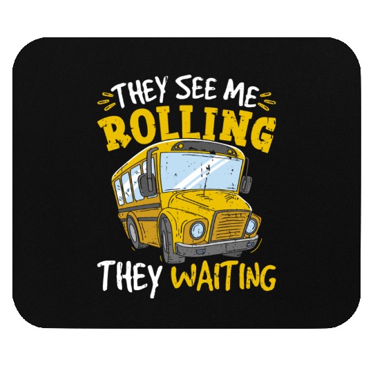 Bus Monitor Aide School Bus Driver Mouse Pads