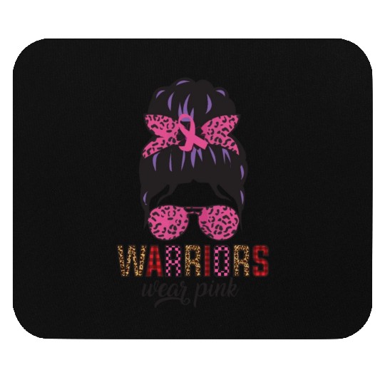 Warriors Wear Pink Mouse Pads