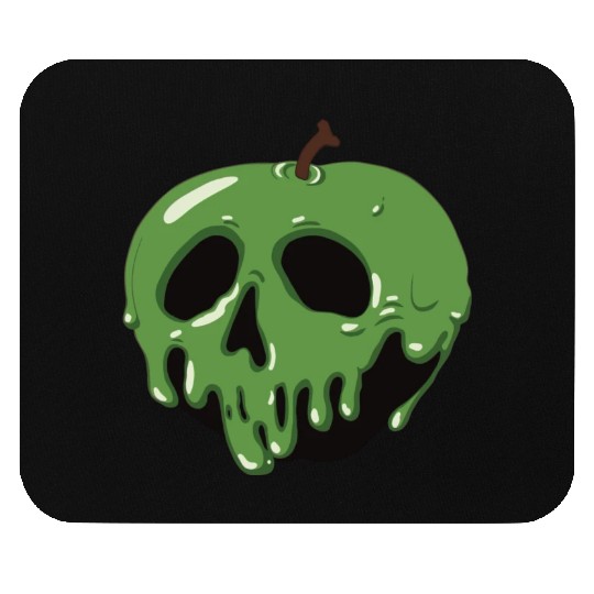 Poison Green Apple Mouse Pads