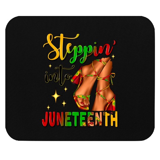Black History juneteenth freeish Mouse Pads