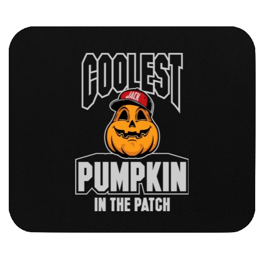 JACK-O-LANTERN IS THE COOLEST ON THE PUMPKIN PATCH Mouse Pads