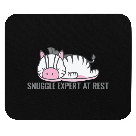 Snuggle Expert at Rest Pajamas Mouse Pads