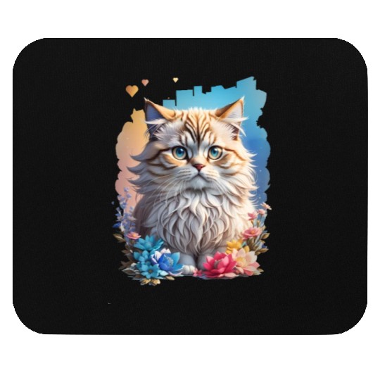 Persian Cat Mouse Pads