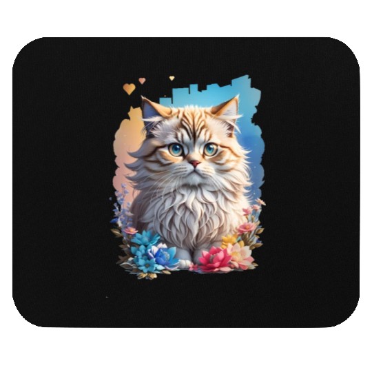 Persian Cat Mouse Pads