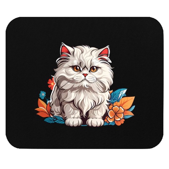 Persian Cat Mouse Pads