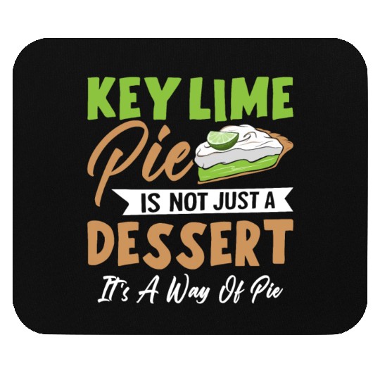 Key Lime Pie Lover Dessert Mouse Pads