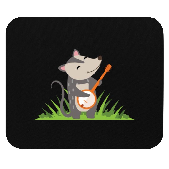 Possum Guitar Kids Cute Mouse Pads