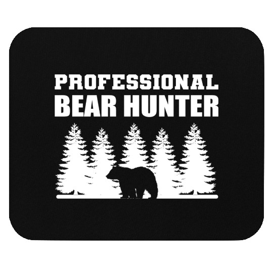 Professional Bear Hunter Hunter Gift Mouse Pads