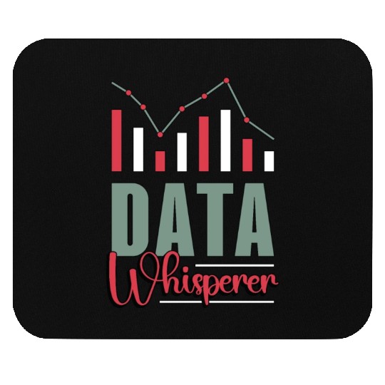 Data Analyst Data Whisperer Computer Science Coder Mouse Pads