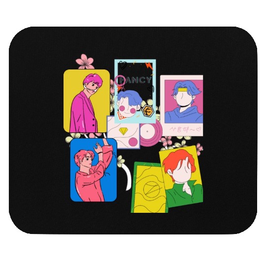 Army KPop Fancy and Love Fans Mouse Pads
