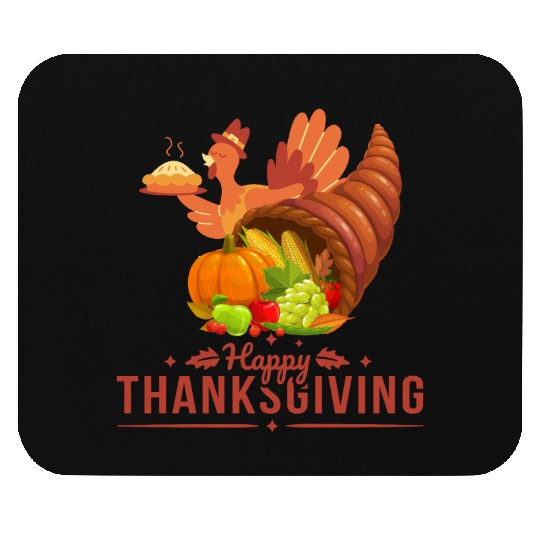 Happy Thanksgiving Mouse Pads