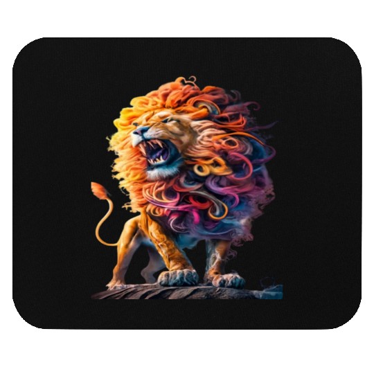 lion king Mouse Pads