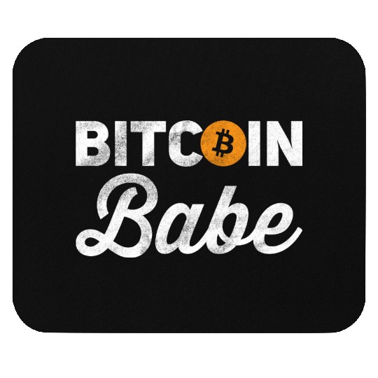 Bitcoin Babe Mouse Pads