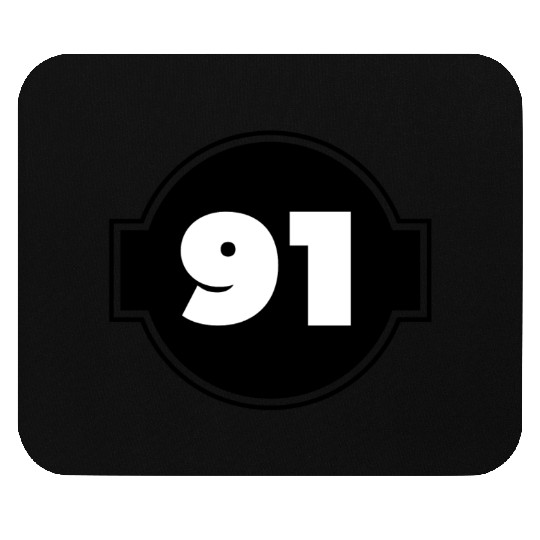 Congratulations Today 91 Years Old - Ninety-Nine Mouse Pads