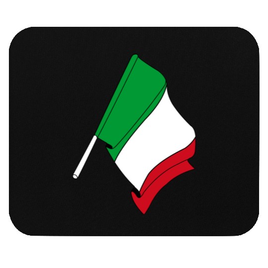 Flag of Italy Mouse Pads