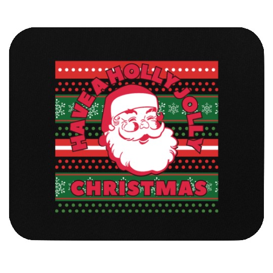 Have a Holly Jolly Christmas, vintage Mouse Pads