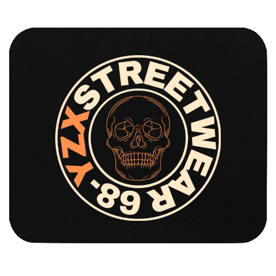 Streetwear skull Mouse Pads