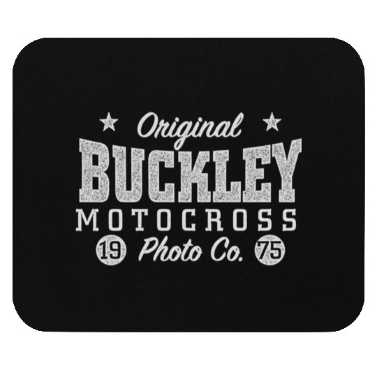 Original Buckley Motocross Photo Co Mouse Pads