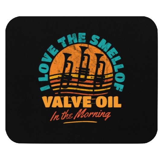 Funny Trumpet Player Marching Band Music Teacher Mouse Pads