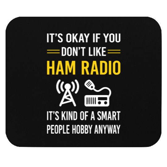 Smart People Ham Radio Amateur Radio Mouse Pads