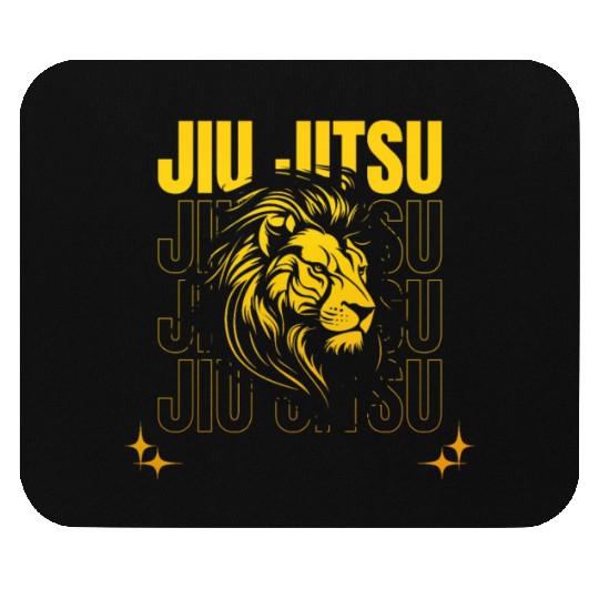 Men's Jiu Jitsu BJJ Student MMA Fan Mouse Pads